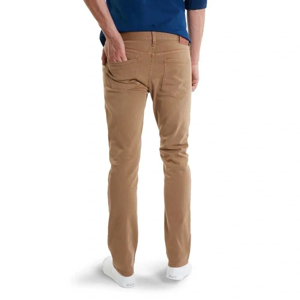 Mott & Bow Men’s Jeans Mercer Khaki Pants Twill Stretch Denim Business Size 36